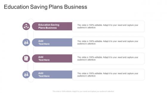 Education Saving Plans Business In Powerpoint And Google Slides Cpb