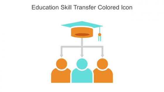 Education Skill Transfer Colored Icon In Powerpoint Pptx Png And Editable Eps Format
