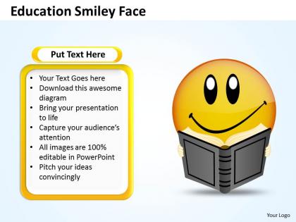 Education smiley face 5