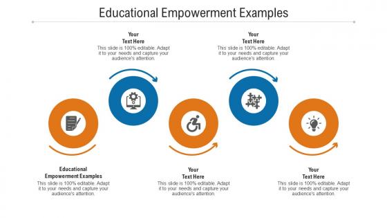 Educational empowerment examples ppt powerpoint presentation ideas show cpb