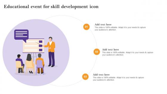 Educational Event For Skill Development Icon
