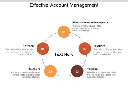 Effective account management ppt powerpoint presentation guidelines cpb