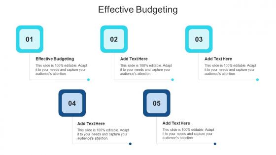 Effective Budgeting In Powerpoint And Google Slides Cpb