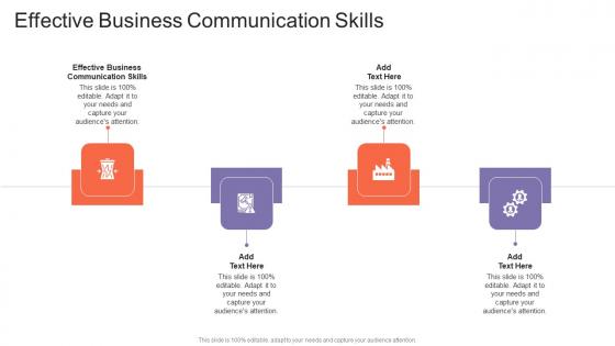 Effective Business Communication Skills In Powerpoint And Google Slides Cpb
