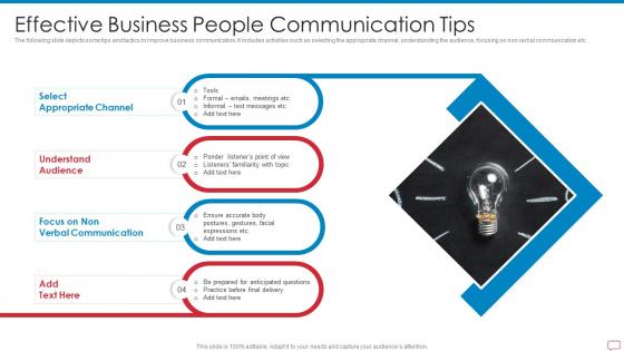 Effective Business People Communication Tips