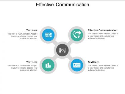 Effective communication ppt powerpoint presentation infographic template graphics design cpb