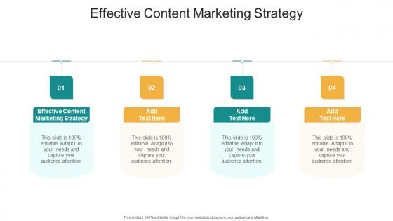 Effective Content Marketing Strategy In Powerpoint And Google Slides Cpb