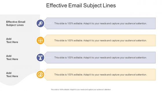 Effective Email Subject Lines In Powerpoint And Google Slides Cpb