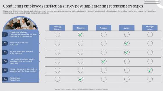 Effective Employee Retention Strategies Conducting Employee Satisfaction Survey