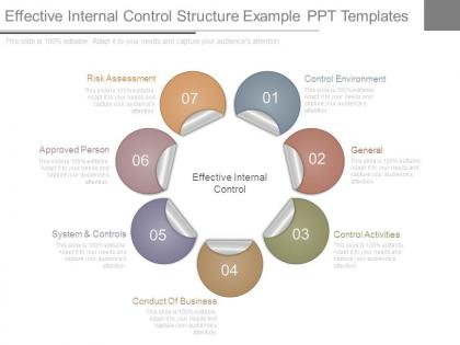 Effective internal control structure example ppt templates