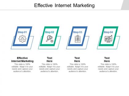 Effective internet marketing ppt powerpoint presentation outline samples cpb