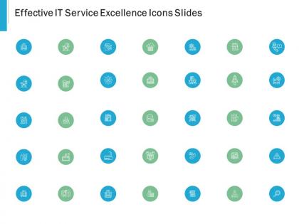 Effective it service excellence icons slides ppt powerpoint presentation portfolio image