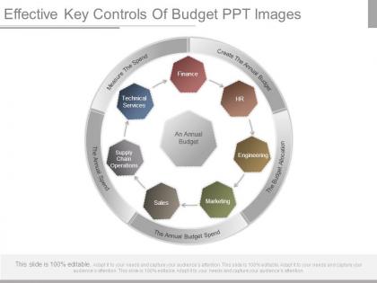 Effective key controls of budget ppt images