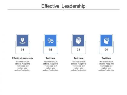 Effective leadership ppt powerpoint presentation introduction cpb
