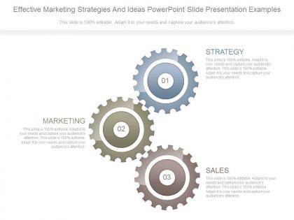 Effective marketing strategies and ideas powerpoint slide presentation examples