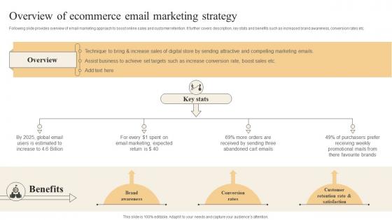 Effective Marketing Strategies Overview Of Ecommerce Email Marketing Strategy