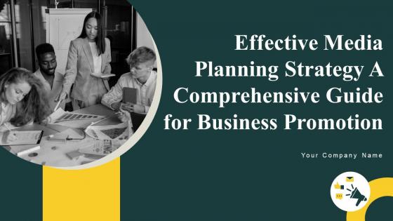 Effective Media Planning Strategy A Comprehensive Guide For Business Promotion Strategy CD V