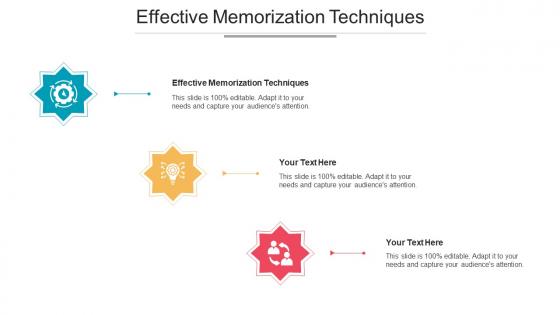 Effective Memorization Techniques Ppt Powerpoint Presentation Infographic Template Cpb