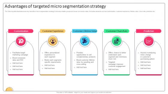 Effective Micromarketing Approaches Advantages Of Targeted Micro Segmentation Strategy MKT SS V