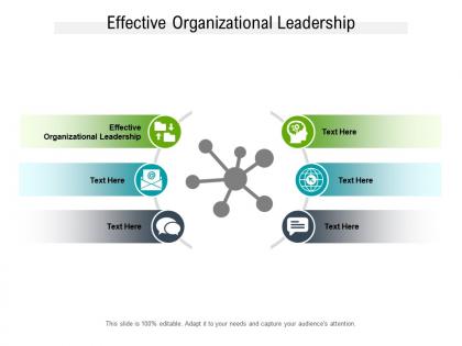 Effective organizational leadership ppt powerpoint presentation layouts outline cpb