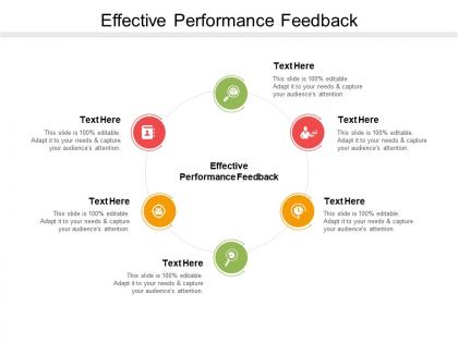Effective performance feedback ppt powerpoint presentation slides picture cpb