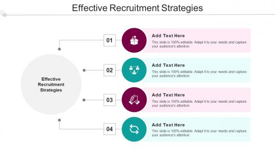 Effective Recruitment Strategies In Powerpoint And Google Slides Cpb