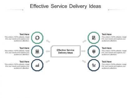 Effective service delivery ideas ppt powerpoint presentation layouts portfolio cpb