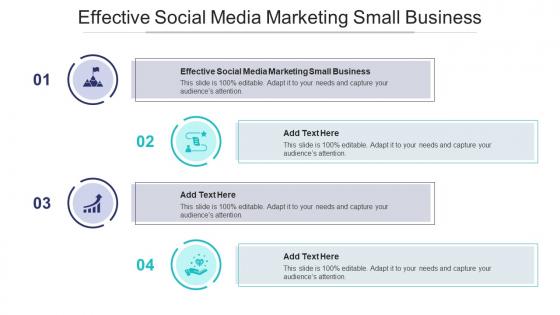 Effective Social Media Marketing Small Business In Powerpoint And Google Slides Cpb