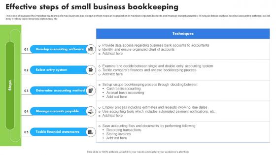 Effective Steps Of Small Business Bookkeeping
