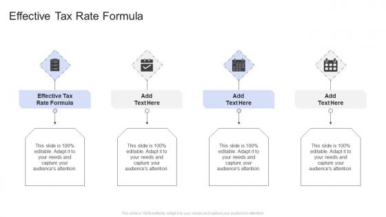 Effective Tax Rate Formula In Powerpoint And Google Slides Cpb
