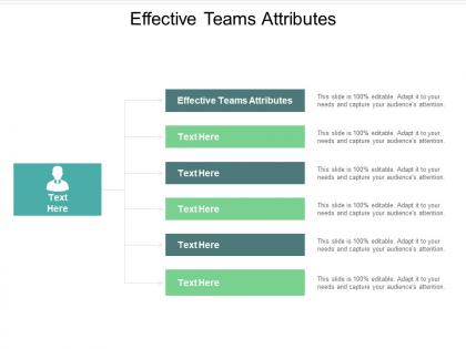 Effective teams attributes ppt powerpoint presentation styles example topics cpb