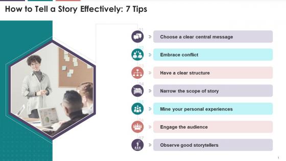 Effective Tips For Storytelling Training Ppt