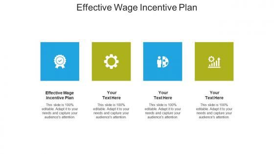 Effective wage incentive plan ppt powerpoint presentation icon example file cpb
