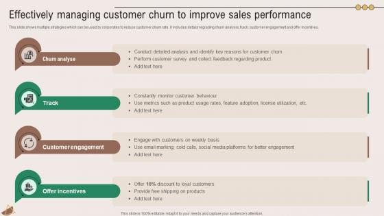 Effectively Managing Customer Churn To Improve Marketing Plan To Grow Product Strategy SS V
