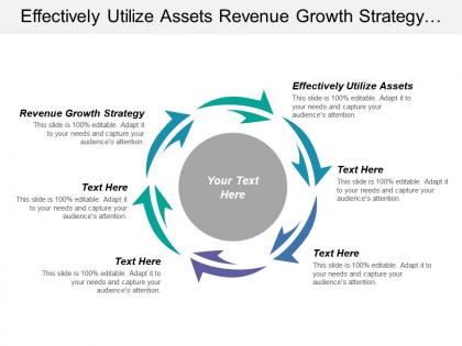 Effectively utilize assets revenue growth strategy interest profits