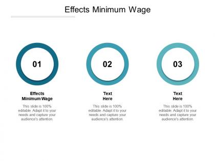 Effects minimum wage ppt powerpoint presentation professional styles cpb