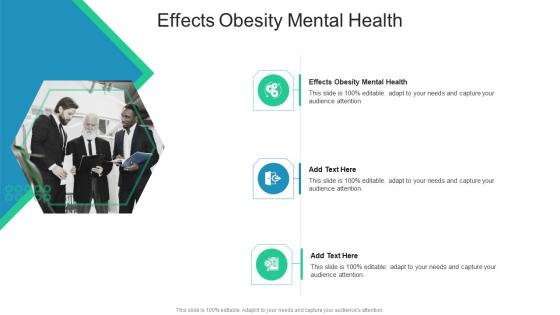 Effects Obesity Mental Health In Powerpoint And Google Slides Cpb