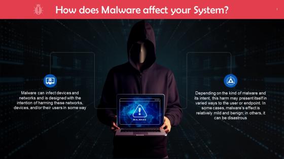 Effects Of Malware On Your System Training Ppt