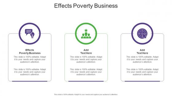 Effects Poverty Business In Powerpoint And Google Slides Cpb