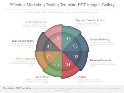 Effectual marketing testing template ppt images gallery