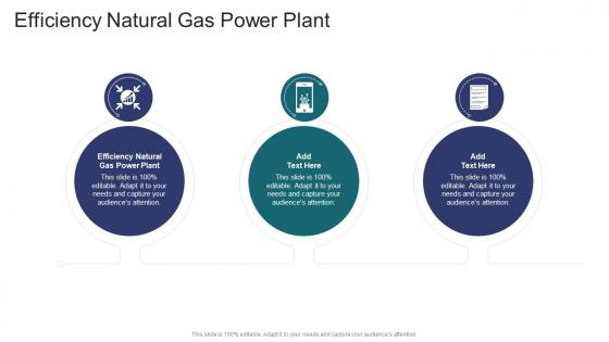 Efficiency Natural Gas Power Plant In Powerpoint And Google Slides Cpb
