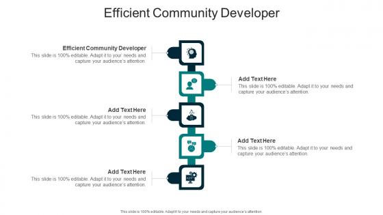 Efficient Community Developer In Powerpoint And Google Slides Cpb