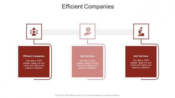 Efficient Companies In Powerpoint And Google Slides Cpb