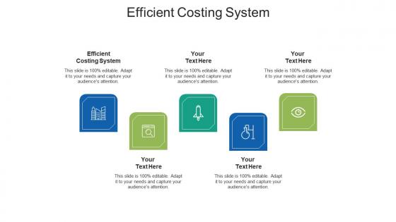 Efficient costing system ppt powerpoint presentation model cpb