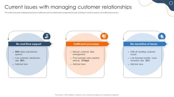 Efficient Sales Processes With CRM Current Issues With Managing Customer Relationships CRP DK SS