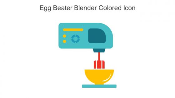 Egg Beater Blender Colored Icon In Powerpoint Pptx Png And Editable Eps Format