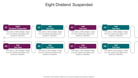 Eight Dividend Suspended In Powerpoint And Google Slides Cpb