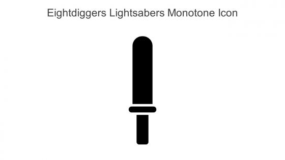 Eightdiggers Lightsabers Monotone Icon In Powerpoint Pptx Png And Editable Eps Format