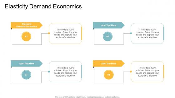 Elasticity Demand Economics In Powerpoint And Google Slides Cpb