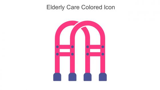 Elderly Care Colored Icon In Powerpoint Pptx Png And Editable Eps Format